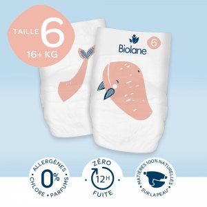 Couches culottes bébé pack 1 mois Biolane