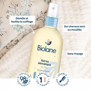 Spray démêlant bébé Biolane