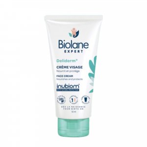 Crème visage bébé deliderm expert 50ml Biolane