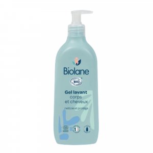 Gel lavant corps et cheveux bio 500ml Biolane