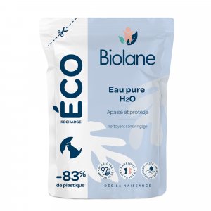 Eco-recharge eau pure h2o 400ml Biolane