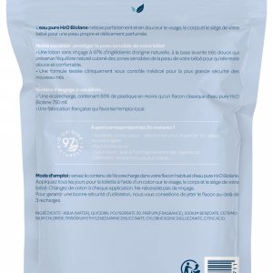 Eco-recharge eau pure h2o 400ml Biolane