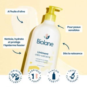 Liniment oléo-calcaire 300ml Biolane