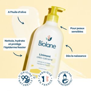 Liniment oléo-calcaire 700ml Biolane