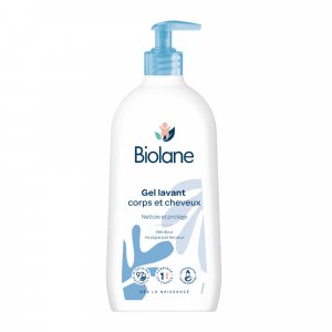 Gel lavant corps et cheveux 750ml Biolane