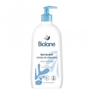 Gel lavant corps et cheveux 350ml Biolane
