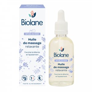 Huile de massage relaxante 50ml Biolane