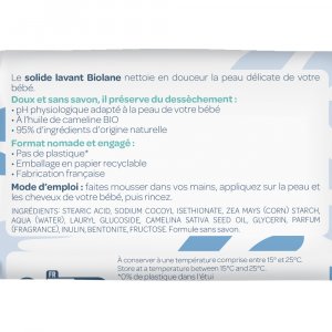 Solide lavant douceur 75g Biolane