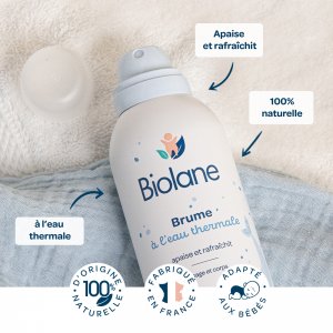 Brume eau thermale 150ml Biolane