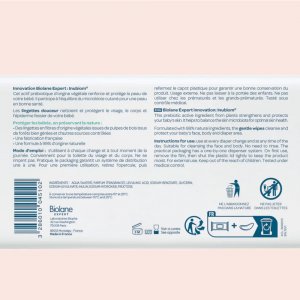 Lingettes bébé douceur expert x72 Biolane