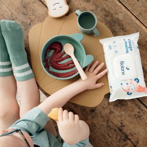 Lingettes bébé visage et mains pocket x20 Biolane