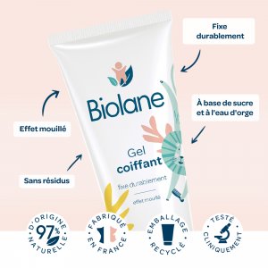 Gel coiffant enfant 100ml Biolane