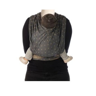 Écharpe de portage tricot-slen bio grey