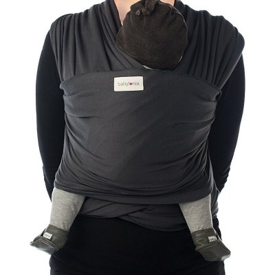 Écharpe de portage tricot-slen bio dark grey