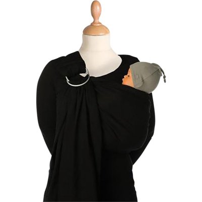 BABYLONIA Écharpe de portage sling black beans
