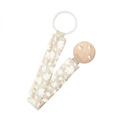 Attache sucette anatomique beige