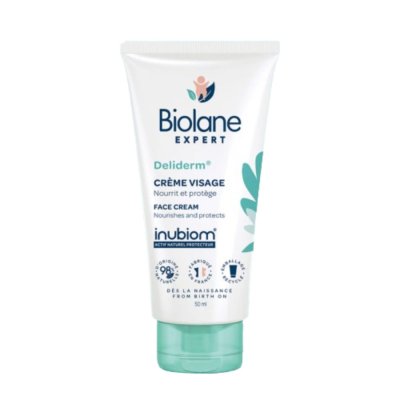 Crème visage bébé deliderm expert 50ml