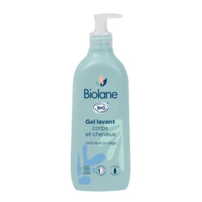 Gel lavant corps et cheveux bio 500ml