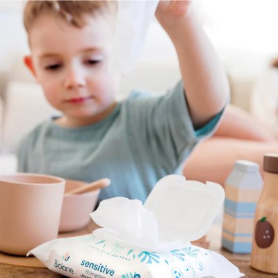 Lingettes bébé sensitives x55