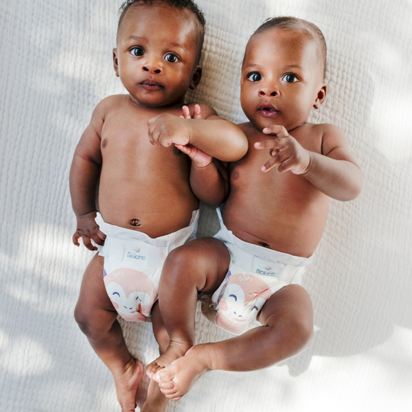 Couches bébé écologiques taille 3 - 52 couches Biolane