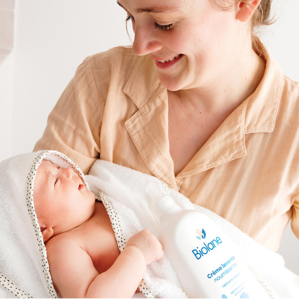 Crème lavante nourrissante bébé 750ml Biolane