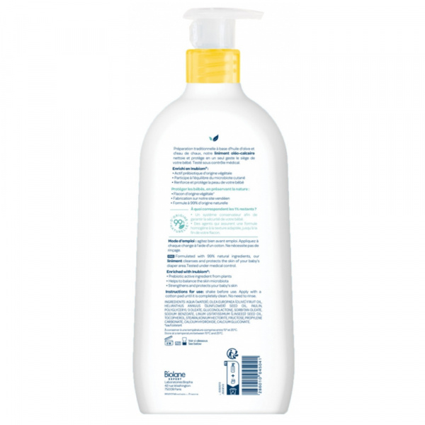 Liniment oléo-calcaire expert 450ml Biolane