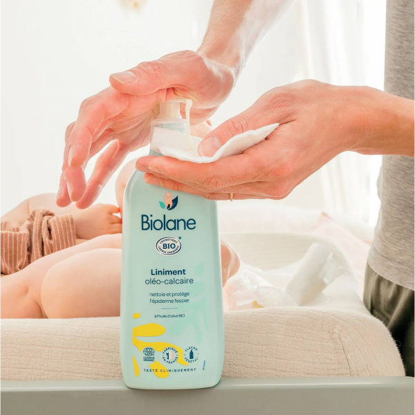 Liniment oléo-calcaire bio 500ml Biolane