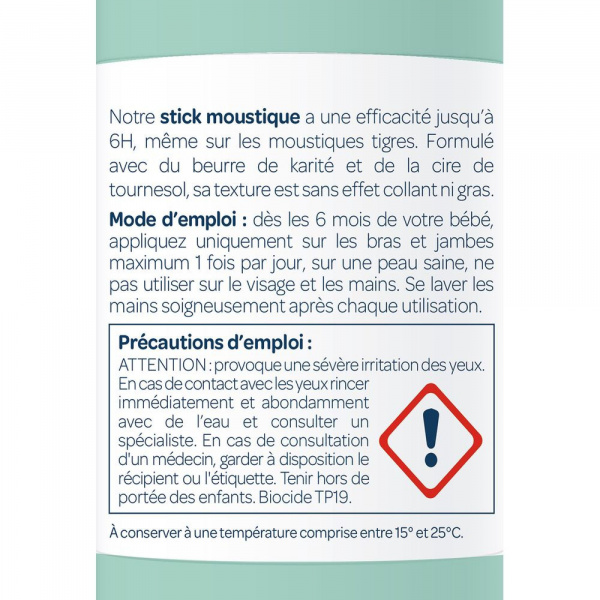 Stick anti moustique 20 ml Biolane