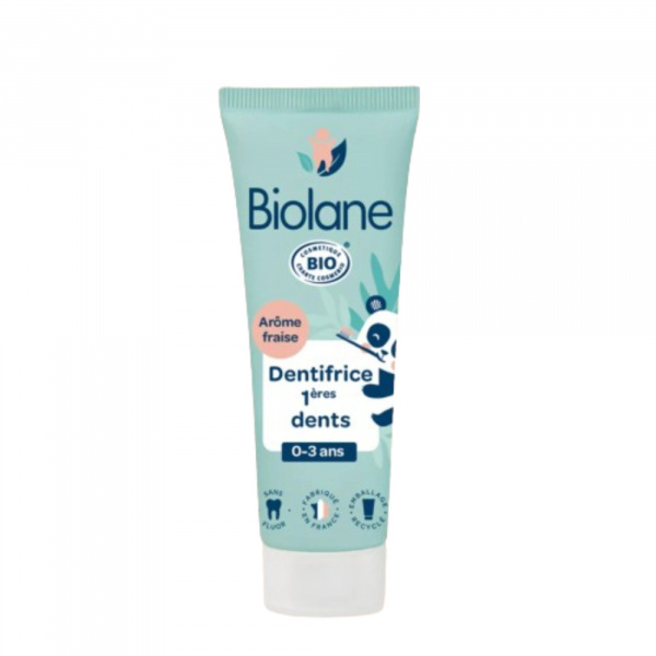 Dentifrice biologique enfant 50ml Biolane