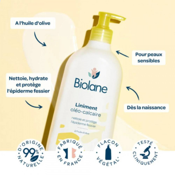 Liniment oléo-calcaire 300ml Biolane