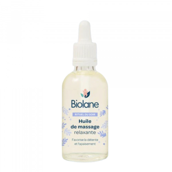 Huile de massage relaxante 50ml Biolane