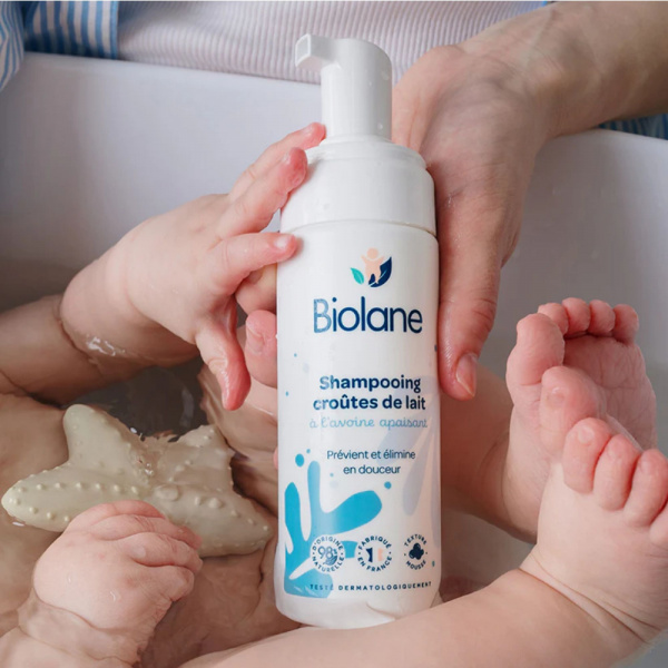 Shampoing bébé croûtes de lait 150ml Biolane