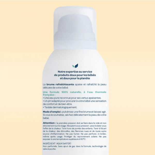 Brume eau thermale 150ml Biolane