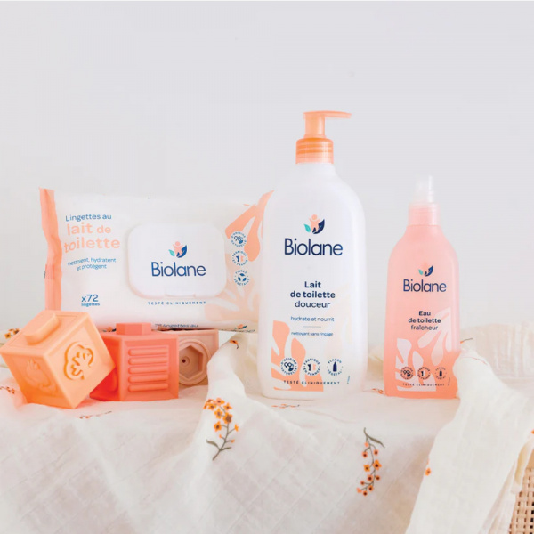 Lait de toilette douceur 750ml Biolane