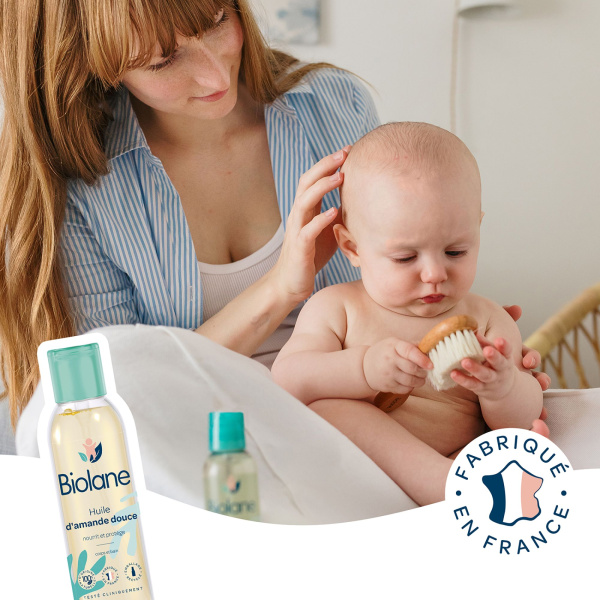 Huile d'amande douce 100ml Biolane