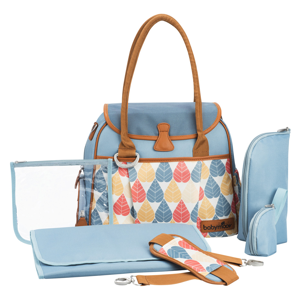 Sac à langer style bag pétrole de Babymoov sur allobébé