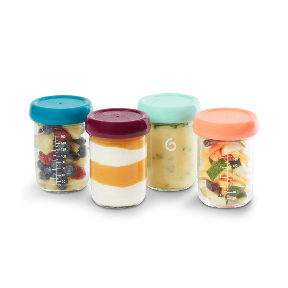 Babymoov - Lot de 6 boîtes pour repas bébé 250 ml