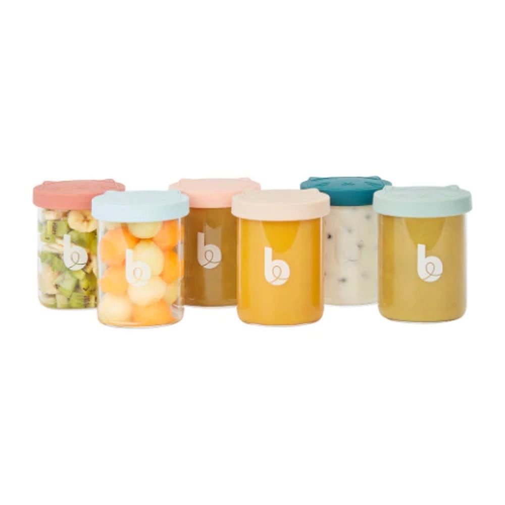 Babybols 8 pots de conservation en verre