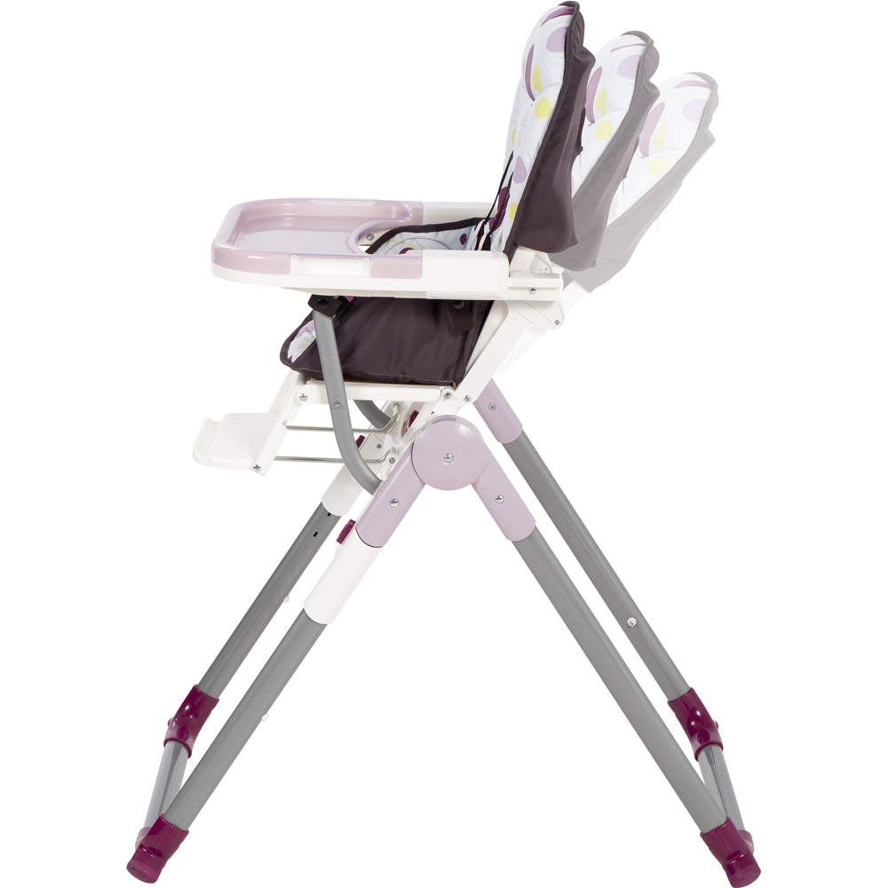 Chaise Haute Bébé Slim Prune 25% sur Allobébé