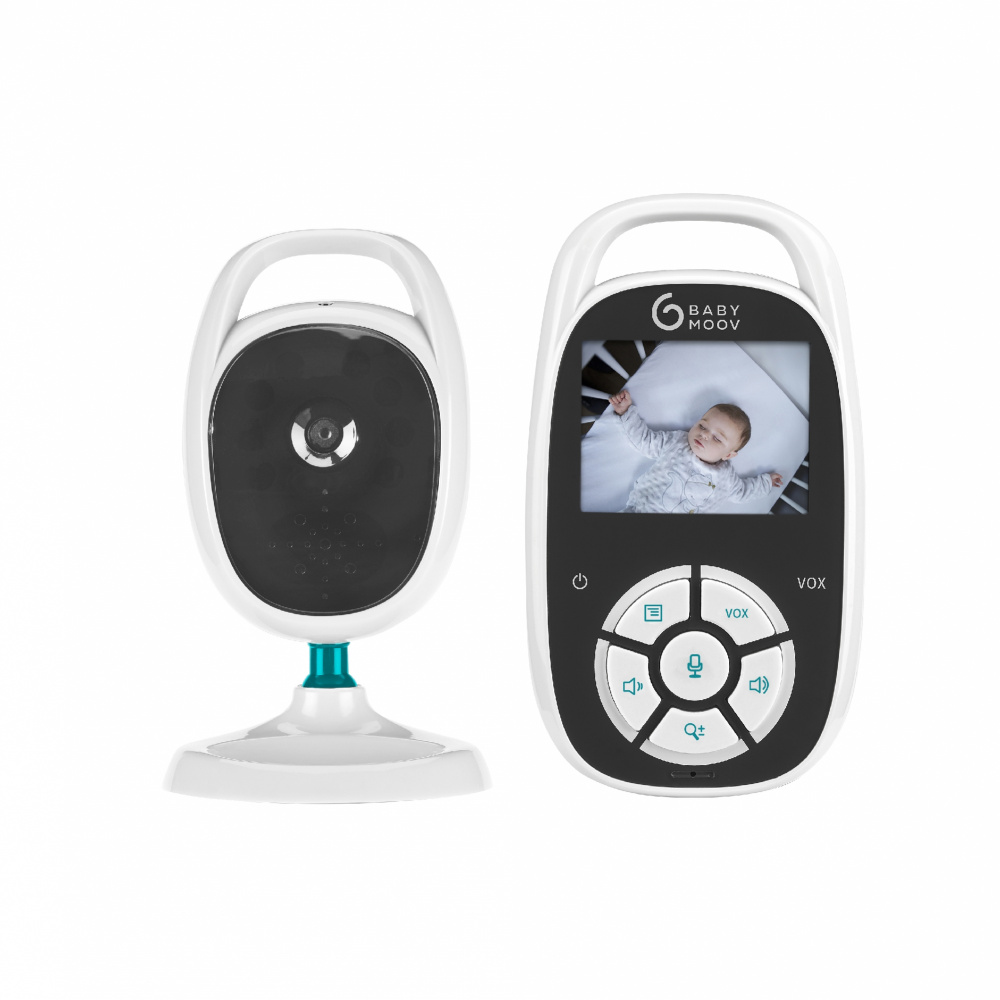 Babyphone Zen Connect Caméra Full Hd 1080p Talkie-walkie Gris