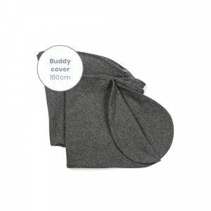Housse pour coussin d'allaitement buddy chine anthracite Babymoov