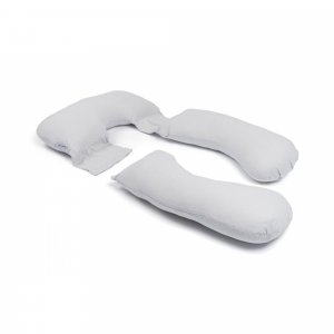 Coussin d'allaitement maxxy little dots grey Babymoov