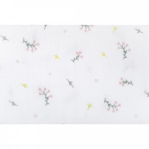 Lot de 3 langes en gaze de coton lovely flower pink Babymoov