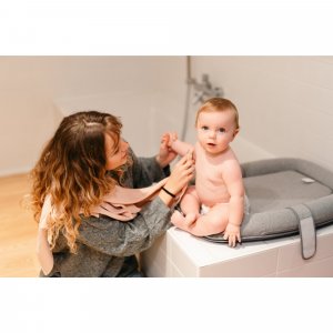 Lot de 3 langes en gaze de coton lovely flower pink Babymoov