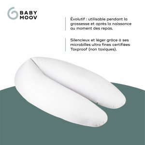 Coussin d'allaitement b.love gris minéral Babymoov