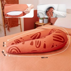 Coussin d'allaitement b.love earth terracotta Babymoov