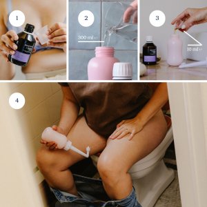 Douchette intime ergonomique 300 ml Babymoov