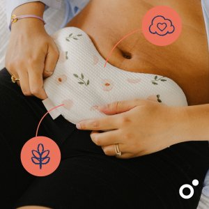 Bouillotte sèche maternité snoogy mom peaches Babymoov