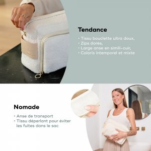 Trousse de soin bouclette white Babymoov