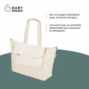 Sac à langer tote bag sherpa Babymoov